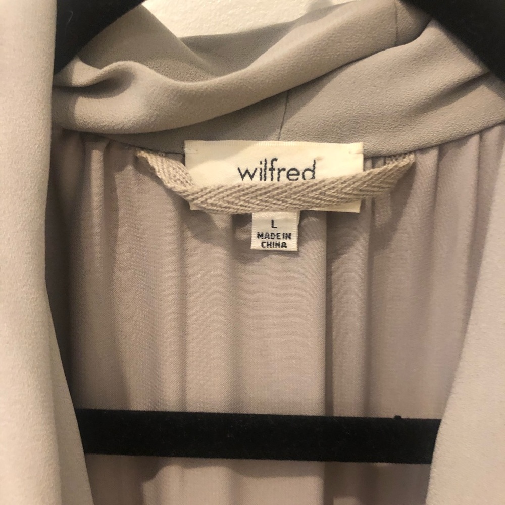 Aritizia Wilfred Sabine Dress Grey - Picture 2 of 3